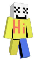 white and starship Minecraft skin — Classic model