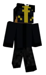 bunker and black Minecraft skin — Classic model — first worn by Darkercomet154