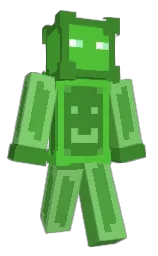 black and apple Minecraft skin — Classic model