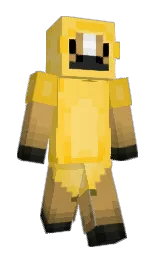mustard and bright sun Minecraft skin — Slim model