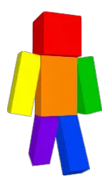 red and pizazz Minecraft skin — Classic model