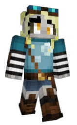 Choblin48's Minecraft skin wearing the Pan cape