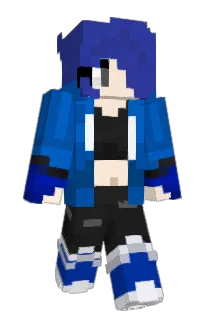 Front of IzzySpacey's skin