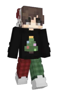 Front of Daanthy's skin