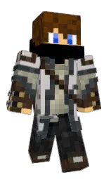 Livin_Shadow's Minecraft skin wearing the Migrator cape