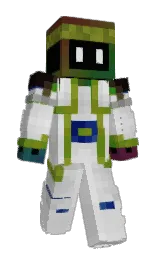 pumice and gray nurse Minecraft skin — Slim model — first worn by CHAZIP