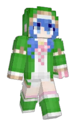Ceslie's Minecraft skin wearing the MineCon 2013 cape