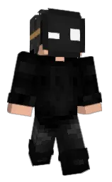Okanox's Minecraft skin wearing the Twisted cape