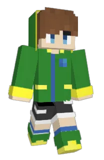 Front of Minecraft skin