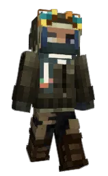 3k0's Minecraft skin wearing the Copper cape