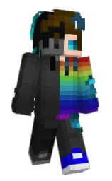 NiknHD's Minecraft skin wearing the Cherry Blossom cape
