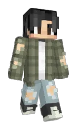 StrawberryJuice's Minecraft skin wearing the Migrator cape