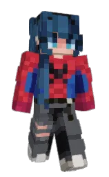 Raixaru's Minecraft skin wearing the Twisted cape