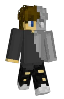 Front of Manteof's skin