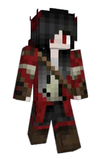Front of potrapo's skin