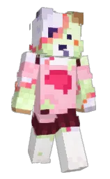 carla and cotton candy Minecraft skin — Slim model