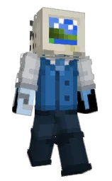 satin linen and ebony Minecraft skin — Slim model