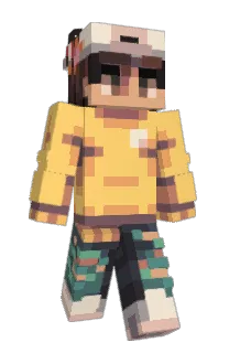 Front of DAVICAT's skin
