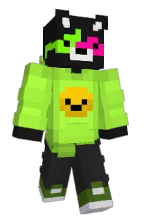 Front of Tocrist's skin