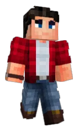 zeus and black Minecraft skin — Classic model — first worn by TheMadTitanLord