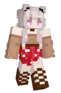 Front of mothamoth's skin
