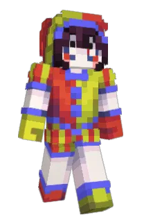Front of Minecraft skin