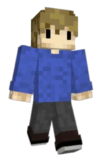 Front of Bubbwy's skin