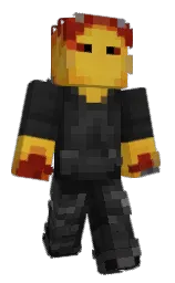 woodsmoke and shark Minecraft skin — Classic model — first worn by GhostBro949