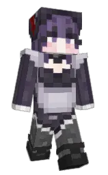 xKoriaaaa's Minecraft skin wearing the Pan cape