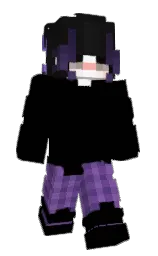 VeraKisa's Minecraft skin wearing the Migrator cape