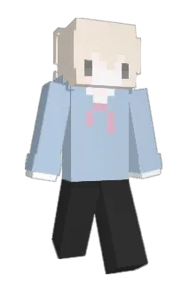 egarl Minecraft avatar full body