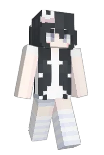 egirlfriend Minecraft avatar full body