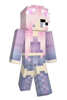 egirlfrqa Minecraft avatar full body