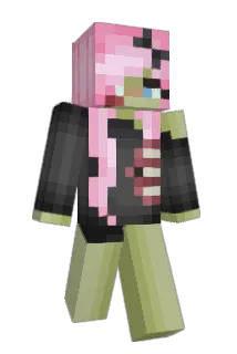 egirlmog Minecraft avatar full body