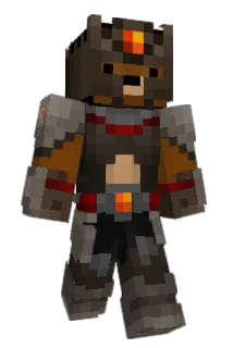 elXBromo Minecraft avatar full body