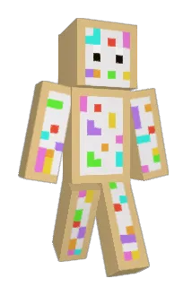 electricColors Minecraft avatar full body