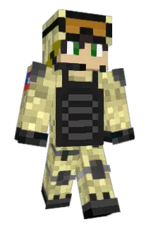 electric_shadows Minecraft avatar full body