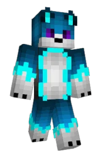 electric_wolf Minecraft avatar full body