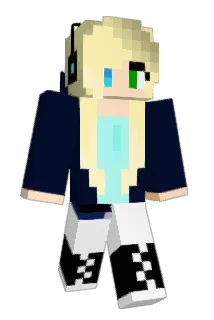 electricdolphin Minecraft avatar full body