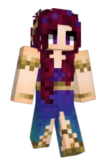 electroathena Minecraft avatar full body