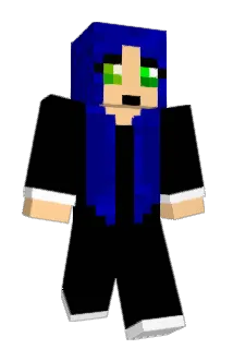 elegnaled Minecraft avatar full body