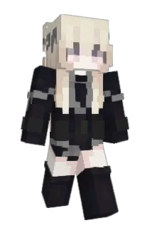 elektrczny Minecraft avatar full body
