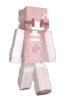 elektronisches Minecraft avatar full body