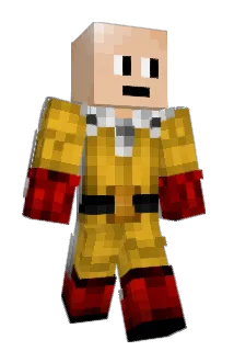 eletronico Minecraft avatar full body