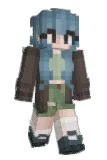 elfenbankje Minecraft avatar full body