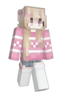 elisaAxx Minecraft avatar full body