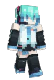 elixca Minecraft avatar full body
