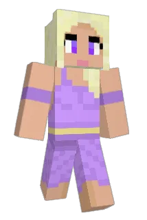 ellaXbella Minecraft avatar full body