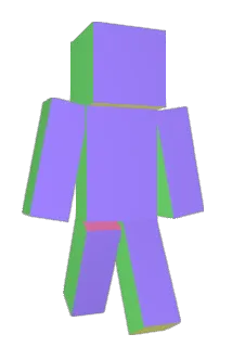 ellevide Minecraft avatar full body