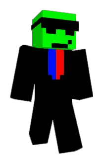 elongaming Minecraft avatar full body